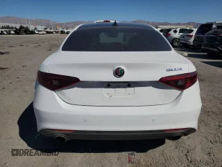2023 Alfa Romeo Giulia with VIN ZARFAMAN9P7667245, listed as a Copart auction lot 49924525 with 4,799 mi miles and Salvage title. Bid and sale history available at DreamBid. Image 6.