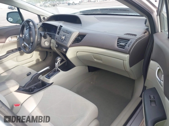 2012 Honda Civic EX with VIN 19XFB2F81CE098044, listed as a IAAI auction lot 42064121 with 147,628 mi miles and . Bid and sale history available at DreamBid. Image 5.