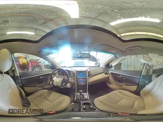 2013 Hyundai Elantra with VIN KMHD35LE0DU047861, listed as a Copart auction lot 59015785 with 55,733 mi miles and Salvage title. Bid and sale history available at DreamBid. Image 14.