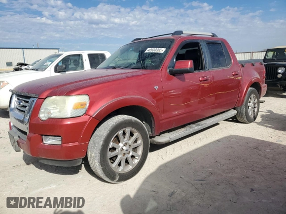 2007 Ford Explorer Sport Trac Limited z VIN 1FMEU33847UA23714, wystawiony jako Copart lot #42030965 z przebiegiem 184 790 mil mil oraz Szkoda całkowita • Salvage title. Historia ofert i sprzedaży dostępna na DreamBid. Obrazek 1.