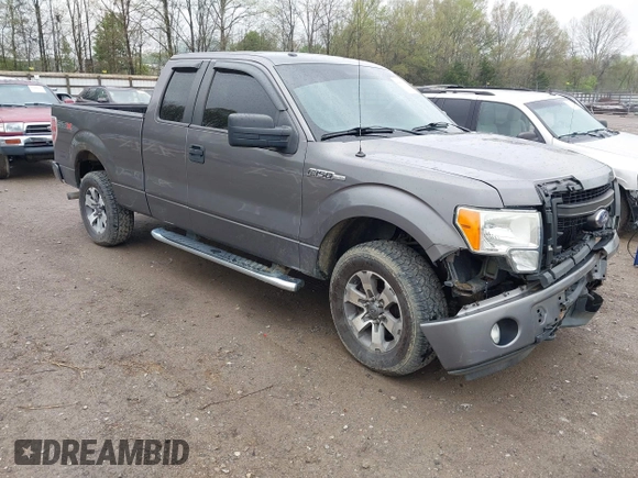 2013 Ford F-150 XL with VIN 1FTFX1EF8DKE38140, listed as a IAAI auction lot 41996035 with 161,332 mi miles. Bid and sale history available at carsss.com. Image 1.