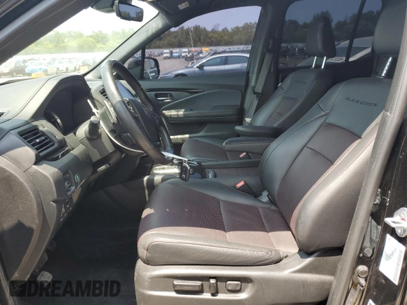 2023 Honda Ridgeline Black Edition with VIN 5FPYK3F84PB016684, listed as a Copart auction lot 58999785 with 45,171 mi miles and Salvage title. Bid and sale history available at DreamBid. Image 7.
