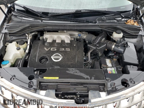 2007 Nissan Murano SL с VIN JN8AZ08T47W527186, выставлен на аукционе Copart как лот 55941295 с пробегом 117 495 миль миль и Списание • Salvage title. История ставок и продаж доступна на DreamBid. Изображение 12.