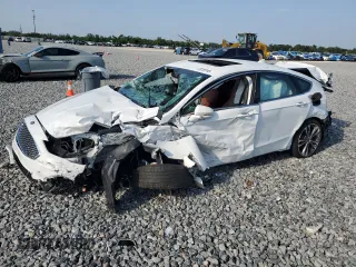 2020 Ford Fusion Titanium with VIN 3FA6P0K91LR127917, listed as a Copart auction lot 58158165 with Not provided miles and Non repairable. Bid and sale history available at DreamBid. Image 1.