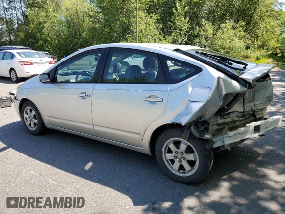 2005 Toyota Prius z VIN JTDKB20U053065387, wystawiony jako Copart lot #58809325 z przebiegiem 249 936 mil mil oraz Szkoda całkowita • Salvage title. Historia ofert i sprzedaży dostępna na DreamBid. Obrazek 2.