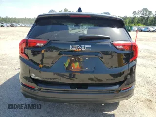 2020 GMC Terrain SLT with VIN 3GKALVEV3LL264483, listed as a Copart auction lot 57275025 with 68,941 mi miles and Salvage title. Bid and sale history available at DreamBid. Image 6.