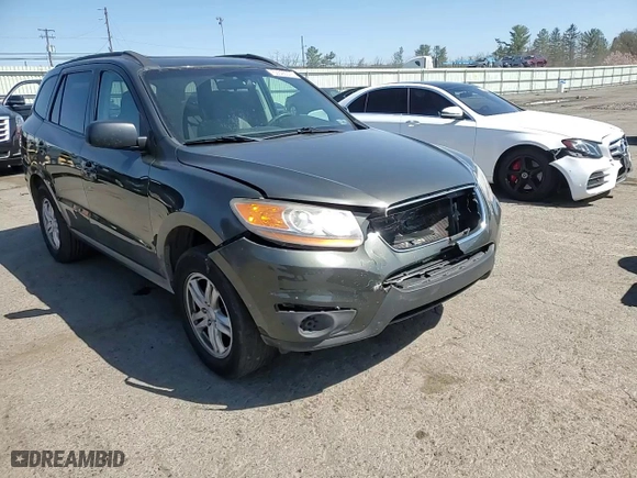 2011 Hyundai Santa Fe GLS with VIN 5XYZGDAB8BG073995, listed as a Copart auction lot 53595075 with 132,794 mi miles and Salvage Title. Bid and sale history available at carsss.com. Image 12.