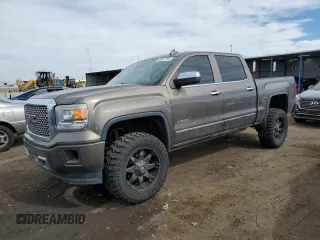 2015 GMC Sierra 1500 Denali with VIN 3GTU2WEJ0FG493862, listed as a Copart auction lot 48051765 with 193,890 mi miles and Salvage Title. Bid and sale history available at carsss.com. Image 1.