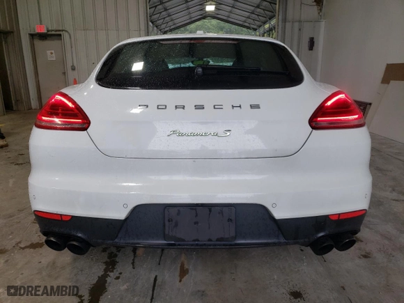 2014 Porsche Panamera S E-Hybrid with VIN WP0AD2A76EL044901, listed as a Copart auction lot 72330484 with 109,891 mi miles and Salvage Title. Bid and sale history available at carsss.com. Image 6.