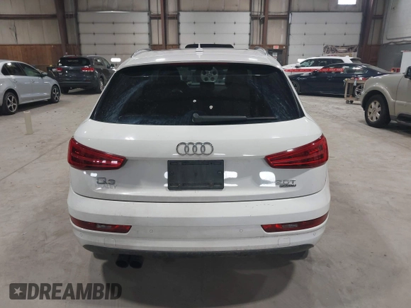 2017 Audi Q3 Premium z VIN WA1ECCFS0HR009385, wystawiony jako IAAI lot #42042437 z przebiegiem 110 341 mil mil oraz . Historia ofert i sprzedaży dostępna na DreamBid. Obrazek 17.