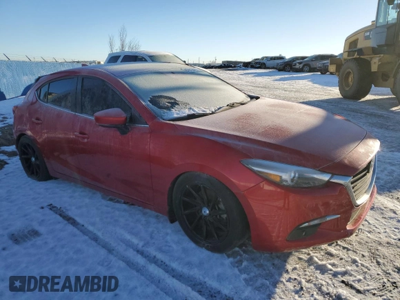 2017 Mazda 3 Grand Touring with VIN JM1BN1M35H1138868, listed as a Copart auction lot 87819445 with 118,017 mi miles and Salvage Title. Bid and sale history available at DreamBid. Image 1.