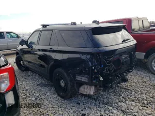 2024 Ford Police Interceptor Utility z VIN 1FM5K8AB4RGA48597, wystawiony jako Copart lot #81979424 z przebiegiem 9 858 mil mil oraz Szkoda całkowita • Salvage title. Historia ofert i sprzedaży dostępna na DreamBid. Obrazek 2.