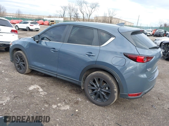 2021 Mazda CX-5 Touring with VIN JM3KFBCM5M0483547, listed as a IAAI auction lot 41683694 with 55,791 mi miles. Bid and sale history available at carsss.com. Image 3.