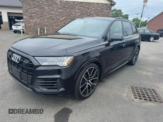 2021 Audi Q7 Prestige with VIN WA1VXAF71MD011660, listed as a Copart auction lot 62889225 with 119,372 mi miles and Clean title. Bid and sale history available at DreamBid. Image 1.