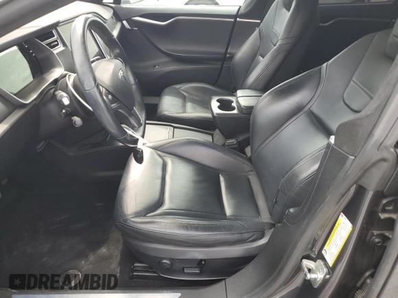2016 Tesla Model S 70 with VIN 5YJSA1E1XGF149430, listed as a Copart auction lot 51339015 with 104,917 mi miles and Salvage title. Bid and sale history available at DreamBid. Image 7.
