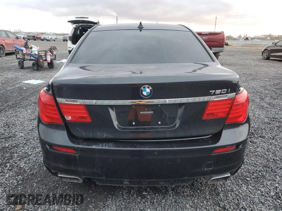 2011 BMW 7 Series 750i xDrive with VIN WBAKC6C54BC395163, listed as a Copart auction lot 82184484 with 74,331 mi miles and Clean title. Bid and sale history available at DreamBid. Image 6.