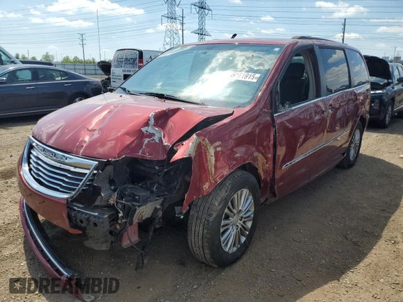 2014 Chrysler Town & Country Touring L with VIN 2C4RC1CG9ER364590, listed as a Copart auction lot 55161915 with Not Provided miles and Clean Title. Bid and sale history available at DreamBid. Image 1.