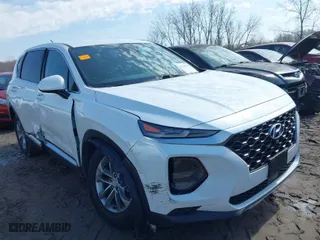 2019 Hyundai Santa Fe SE with VIN 5NMS23AD3KH070603, listed as a IAAI auction lot 41760416 with 62,676 mi miles. Bid and sale history available at carsss.com. Image 1.