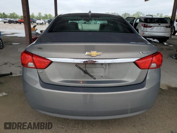 2017 Chevrolet Impala with VIN 1G1105S36HU170692, listed as a Copart auction lot 50321555 with 133,607 mi miles and Salvage Title. Bid and sale history available at DreamBid. Image 6.