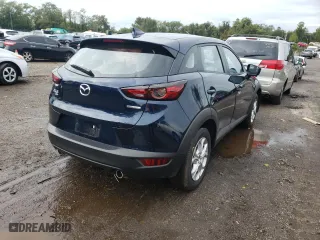 2021 Mazda CX-3 Sport with VIN JM1DKFB71M1516358, listed as a Copart auction lot 61808482 with 7,712 mi miles. Bid and sale history available at carsss.com. Image 4.