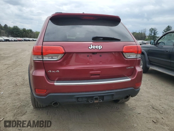 2014 Jeep Grand Cherokee Limited with VIN 1C4RJFBG3EC101265, listed as a Copart auction lot 53833235 with Not Provided miles and Salvage Title. Bid and sale history available at DreamBid. Image 6.