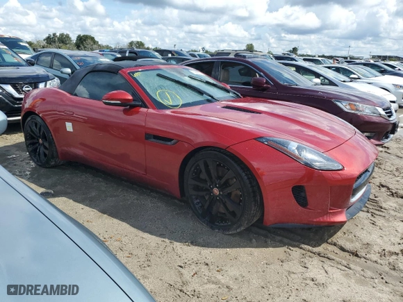 2016 Jaguar F-TYPE S with VIN SAJWA6FU4G8K24664, listed as a Copart auction lot 73968694 with 0 mi miles and Non Repairable. Bid and sale history available at carsss.com. Image 4.