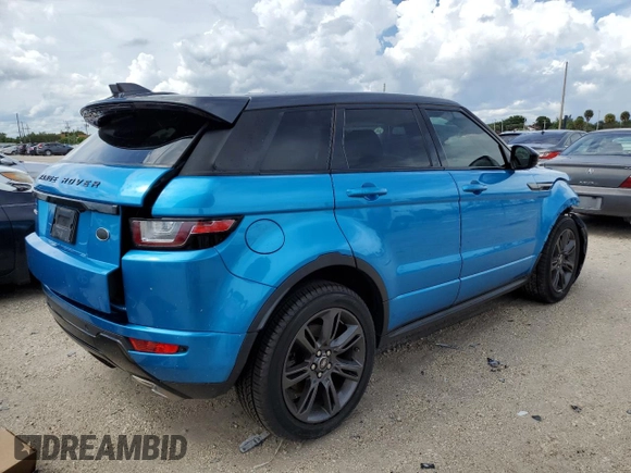 2018 Land Rover Range Rover Evoque SE Premium with VIN SALVC2RXXJH274875, listed as a Copart auction lot 70168273 with 57,775 mi miles and . Bid and sale history available at DreamBid. Image 3.