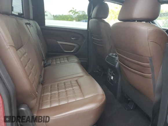 2020 Nissan Titan XD Platinum Reserve with VIN 1N6AA1FB1LN507719, listed as a Copart auction lot 73287624 with 52,892 mi miles and Salvage Title. Bid and sale history available at carsss.com. Image 10.