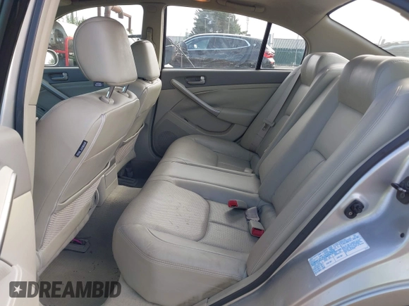 2003 Infiniti G35 w/Leather with VIN JNKCV51EX3M025635, listed as a IAAI auction lot 42162700 with 147,573 mi miles and . Bid and sale history available at DreamBid. Image 8.