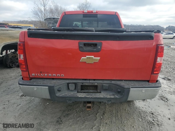 2012 Chevrolet Silverado 1500 LTZ with VIN 3GCPKTE73CG122772, listed as a Copart auction lot 44518255 with 269,592 mi miles and Salvage Title. Bid and sale history available at carsss.com. Image 6.