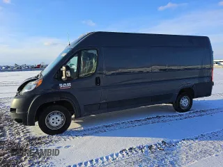 2020 Ram ProMaster Cargo with VIN 3C6URVJG8LE108532, listed as a Copart auction lot 44937365 with 44,392 mi miles and Salvage Title. Bid and sale history available at carsss.com. Image 1.