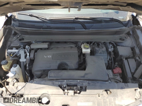 2019 Nissan Pathfinder S z VIN 5N1DR2MM9KC603901, wystawiony jako Copart lot #56871785 z przebiegiem 48 788 mil mil oraz Szkoda całkowita • Salvage title. Historia ofert i sprzedaży dostępna na DreamBid. Obrazek 12.