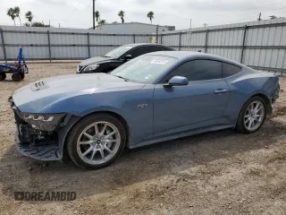 2024 Ford Mustang GT with VIN 1FA6P8CF0R5414891, listed as a Copart auction lot 54930515 with 16,663 mi miles and Salvage title. Bid and sale history available at DreamBid. Image 1.