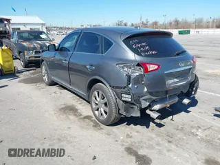 2017 Infiniti QX50 with VIN JN1BJ0RP6HM390308, listed as a IAAI auction lot 41626571 with 66,475 mi miles. Bid and sale history available at carsss.com. Image 3.