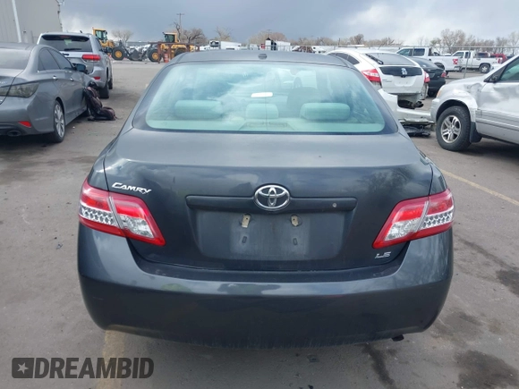 2010 Toyota Camry with VIN 4T1BF3EK6AU109720, listed as a IAAI auction lot 41938019 with 187,858 mi miles and . Bid and sale history available at DreamBid. Image 15.