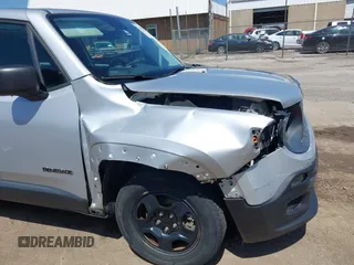 2017 Jeep Renegade Sport with VIN ZACCJAAB2HPE70133, listed as a IAAI auction lot 41938574 with 200,282 mi miles and . Bid and sale history available at DreamBid. Image 6.