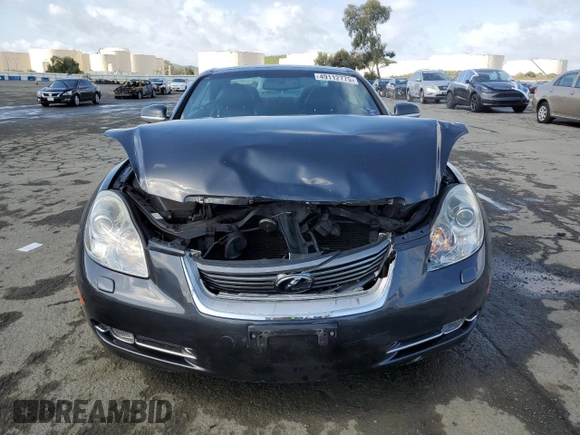 2006 Lexus SC 430 with VIN JTHFN48Y469003113, listed as a Copart auction lot 49112775 with 59,639 mi miles and Salvage title. Bid and sale history available at DreamBid. Image 5.