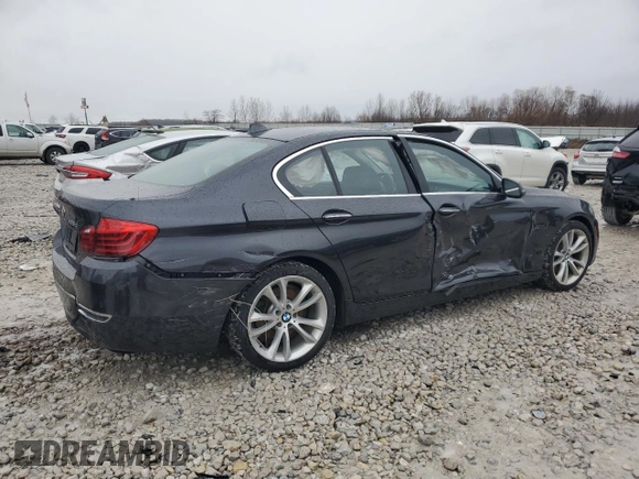 2015 BMW 5 Series 535d xDrive with VIN WBAFV3C58FD687019, listed as a Copart auction lot 81601614 with 73,836 mi miles and Clean title. Bid and sale history available at DreamBid. Image 3.