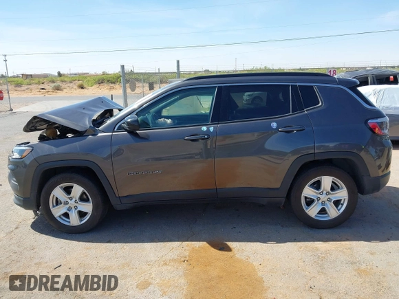 2022 Jeep Compass Latitude с VIN 3C4NJCBB5NT106599, выставлен на аукционе IAAI как лот 42111402 с пробегом 68 910 миль миль и . История ставок и продаж доступна на DreamBid. Изображение 13.