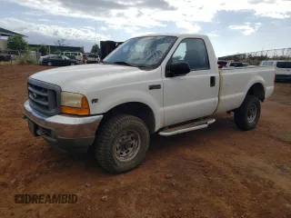 2001 Ford F-350 XL with VIN 1FTSF31L91EB60688, listed as a Copart auction lot 56693254 with 79,089 mi miles and Non Repairable. Bid and sale history available at DreamBid. Image 1.