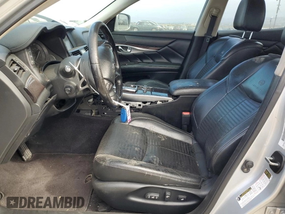 2011 Infiniti M37 with VIN JN1BY1AP7BM321003, listed as a Copart auction lot 71838584 with 138,823 mi miles and Salvage Title. Bid and sale history available at carsss.com. Image 7.