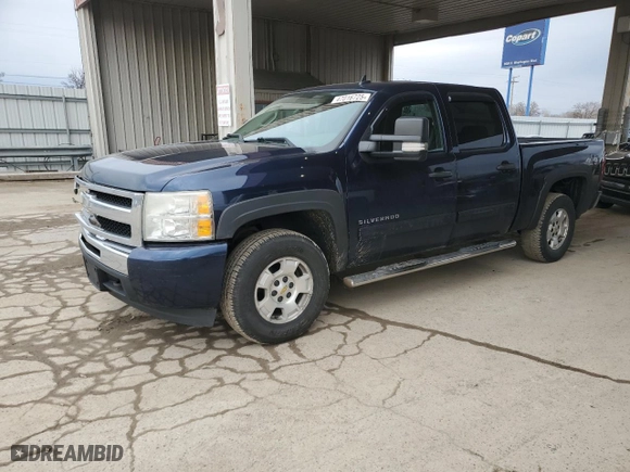 2010 Chevrolet Silverado 1500 LT with VIN 3GCRKSE39AG148533, listed as a Copart auction lot 47016725 with 225,159 mi miles and Salvage Title. Bid and sale history available at carsss.com. Image 1.