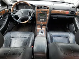 2005 Hyundai XG350 with VIN KMHFU45EX5A378978, listed as a Copart auction lot 47363215 with 89,371 mi miles and Salvage Title. Bid and sale history available at carsss.com. Image 8.