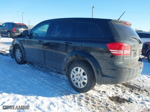 2015 Dodge Journey American Value Pkg with VIN 3C4PDCAB6FT565708, listed as a IAAI auction lot 41628883 with 107,381 mi miles. Bid and sale history available at carsss.com. Image 3.