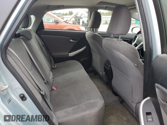 2012 Toyota Prius One with VIN JTDKN3DU7C1496874, listed as a Copart auction lot 56475295 with 244,154 mi miles and Clean Title. Bid and sale history available at DreamBid. Image 11.