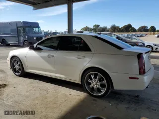 2007 Cadillac STS with VIN 1G6DW677170136074, listed as a Copart auction lot 47285545 with 114,321 mi miles and Salvage Title. Bid and sale history available at carsss.com. Image 2.