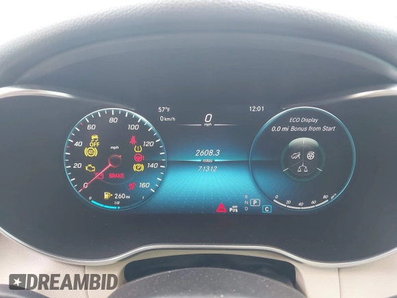 2020 Mercedes-Benz GLC 300 z VIN W1N0G8EB3LF850722, wystawiony jako IAAI lot #42143874 z przebiegiem 71 312 mil mil oraz . Historia ofert i sprzedaży dostępna na DreamBid. Obrazek 7.