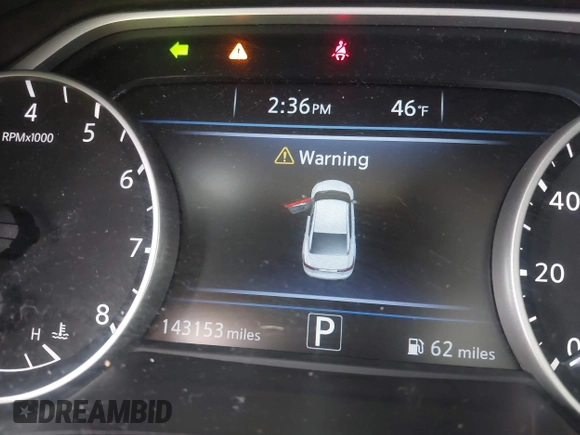 2017 Nissan Maxima SV with VIN 1N4AA6AP4HC405794, listed as a IAAI auction lot 41994632 with 143,153 mi miles and . Bid and sale history available at DreamBid. Image 16.