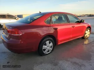 2015 Volkswagen Passat 1.8T Limited Edition with VIN 1VWAT7A3XFC062734, listed as a Copart auction lot 87294834 with 0 mi miles and Salvage Title. Bid and sale history available at carsss.com. Image 3.