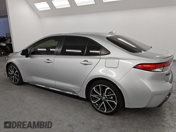 2022 Toyota Corolla SE with VIN JTDS4MCE7N3512078, listed as a Copart auction lot 49783115 with 55,341 mi miles and Clean Title. Bid and sale history available at carsss.com. Image 2.